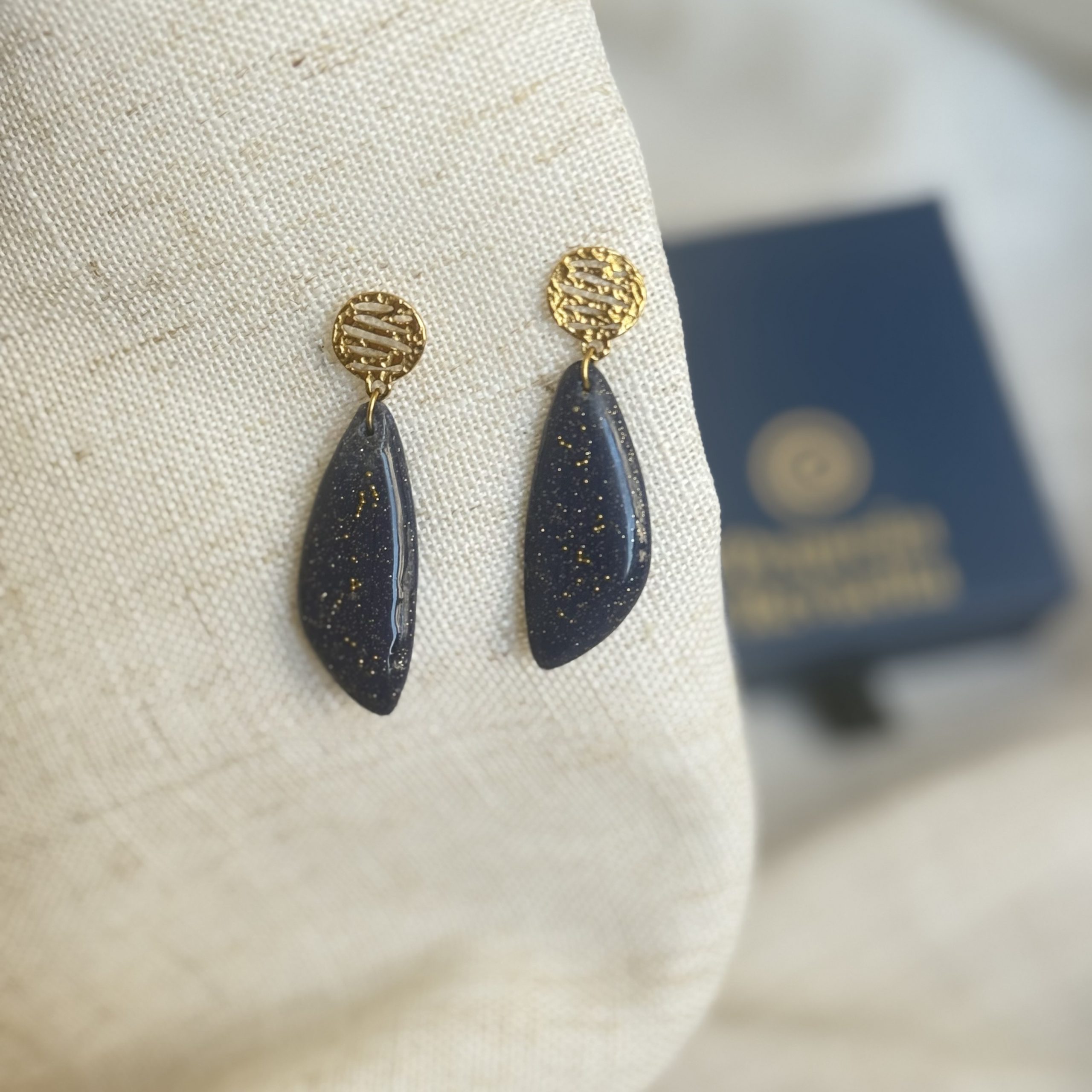 Pendientes "Noche estrellada"