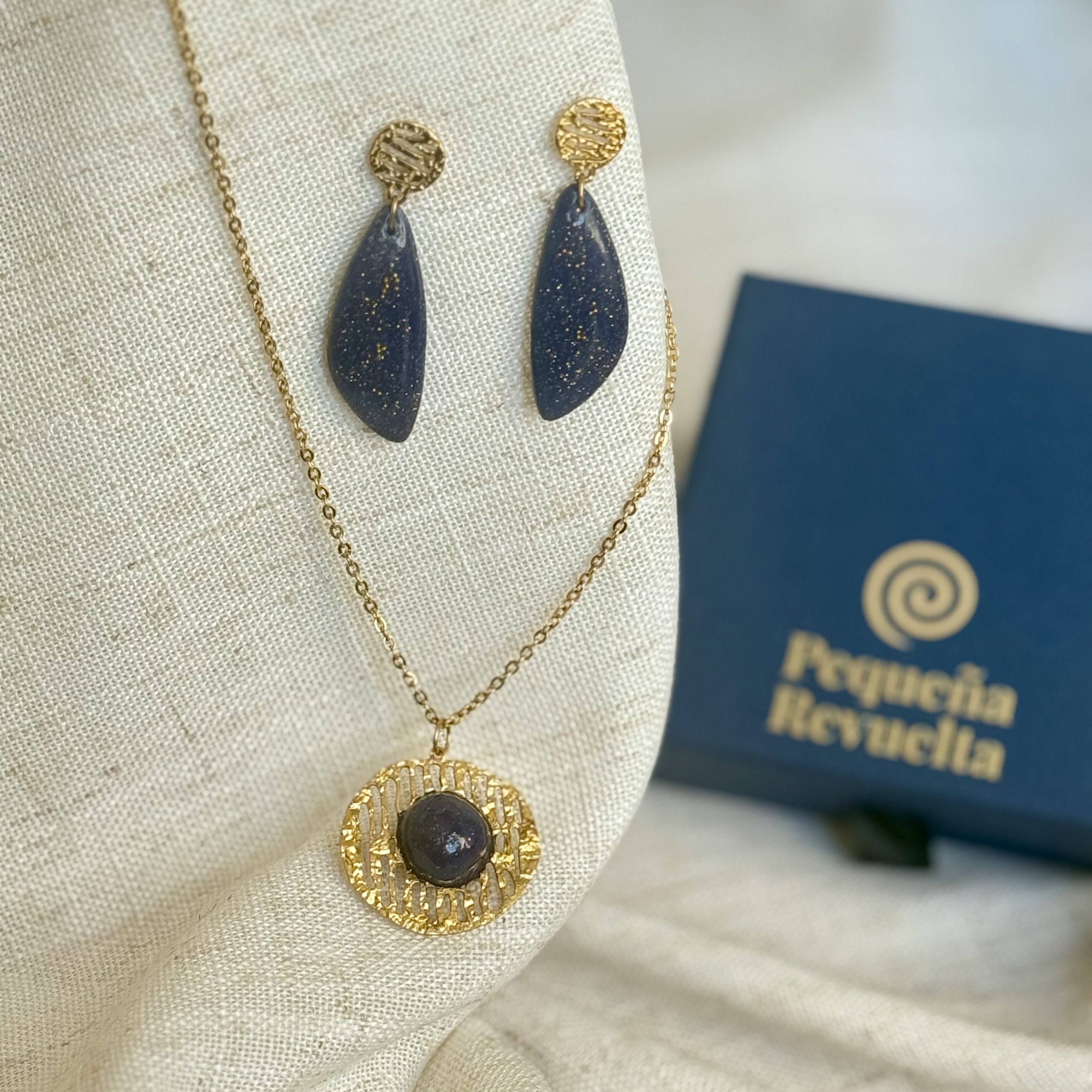 Pendientes "Noche estrellada" - Imagen 4