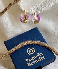 Pendientes Chispa rose