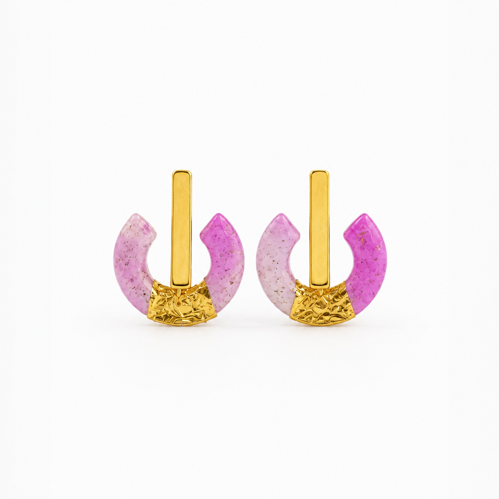 Pendientes Chispa rose - Imagen 3